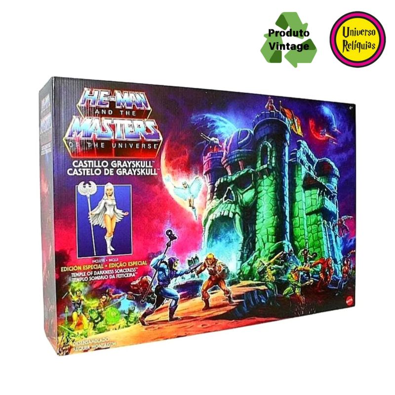 Castelo de Grayskull, He-Man e os Mestres do Universo com a Feiticeira  (2020).