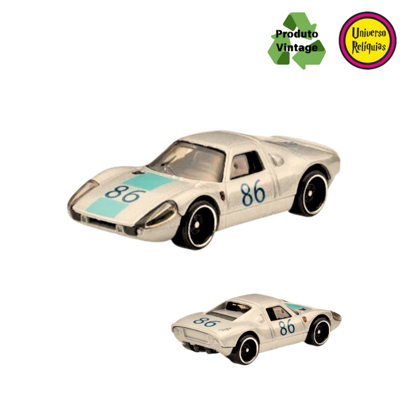 Porsche 904 Carrera GTS prata Hot Wheels