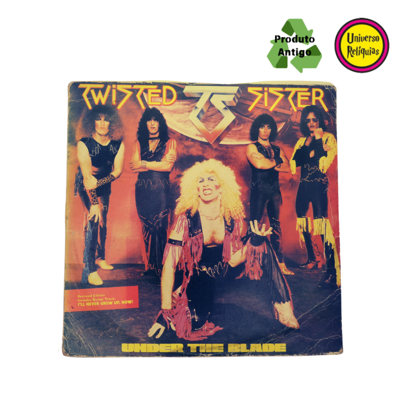 Disco de vinil(LP) Twister Sister - Under the blade - 1985