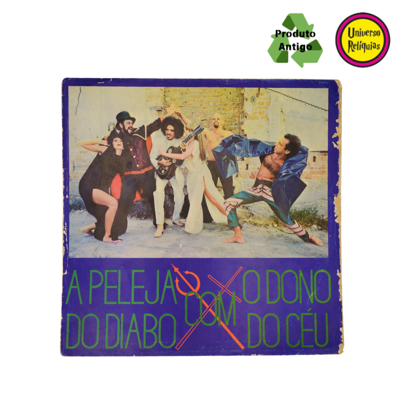 Disco de vinil(LP) Zé Ramalho - A Peleja do Diabo com o Dono do Céu - 1979