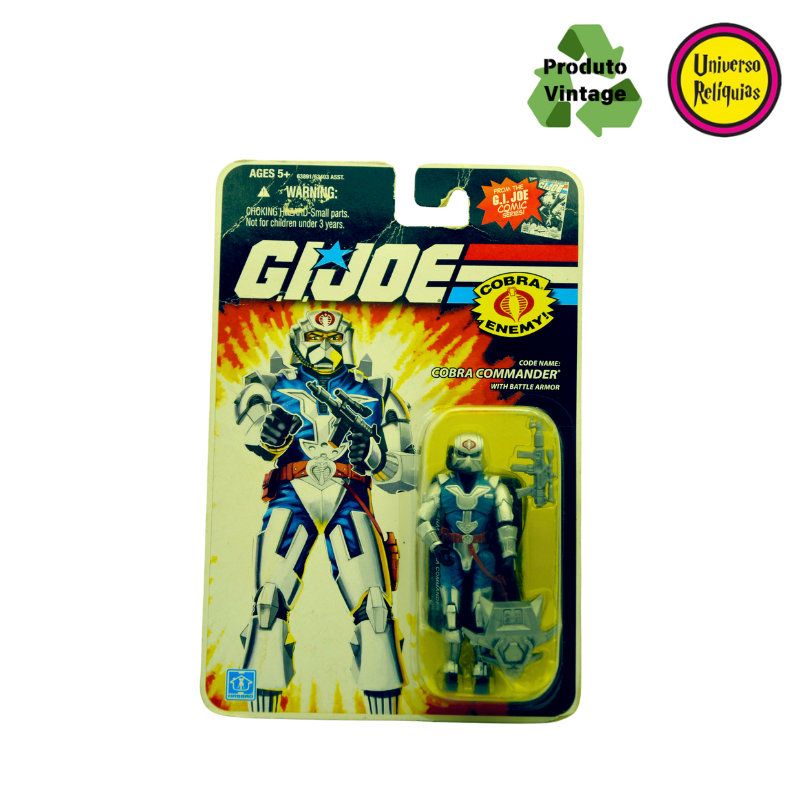 Cobra Commander with battle armor Hasbro 2008 P/N 6661939500