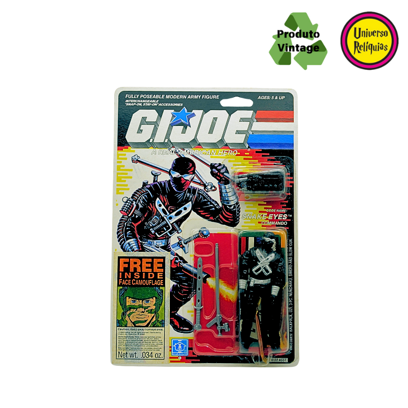 Snake Eyes Commando - Hasbro 1988 - 6528/6122 ASST