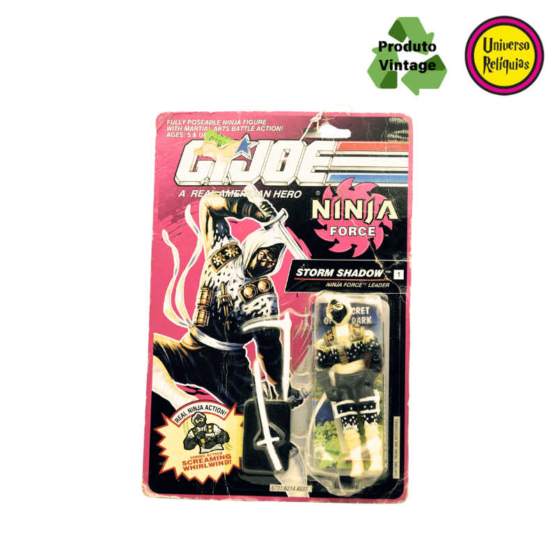 Storm Shadow Ninja Force Leader - Hasbro 1991 - 6731/6214 ASST